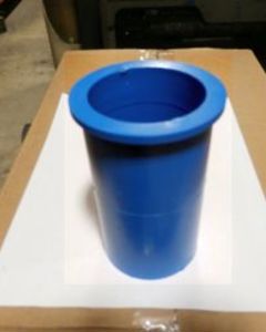 DROP TUBE,PLASTIC, FEED- MASTER,3-5/16OD TOP & 2-7/8 OD DROP